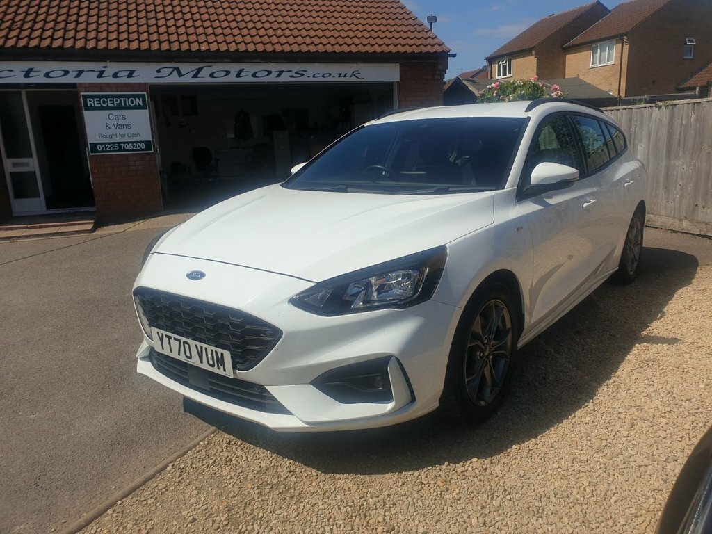 Ford Focus 1.5L St-line YT70VUM White #3