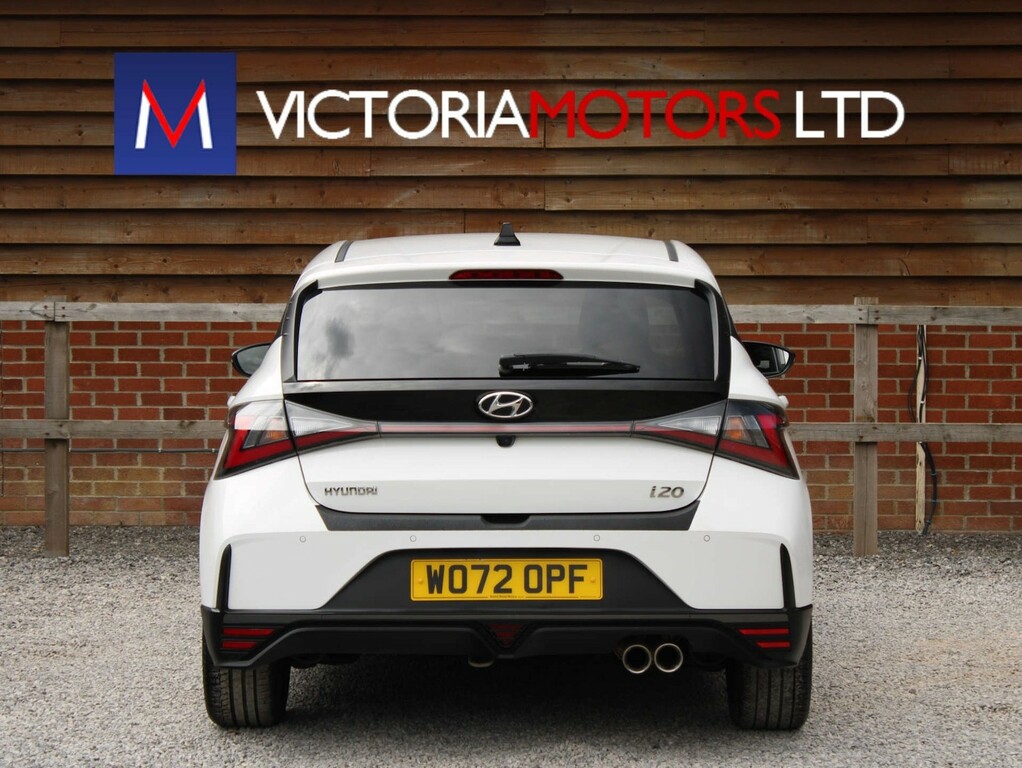 Hyundai I20 1.0T Gdi 48V Mhd 120 N Line Dct Hatchback Petr White #3