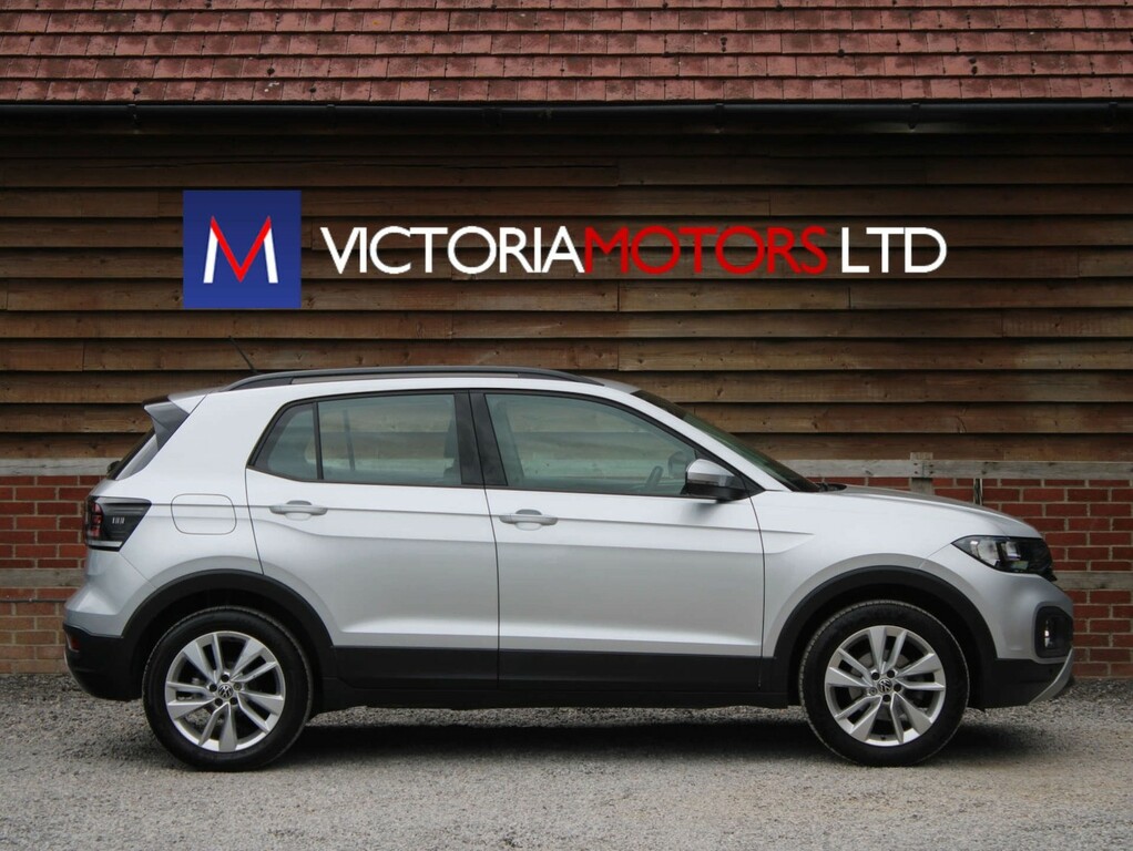 Volkswagen T-Cross 1.0 Tsi 110 Se Dsg Hatchback Silver #4