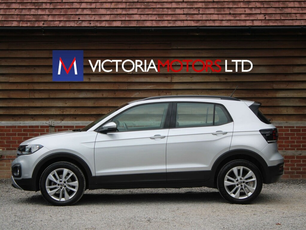 Volkswagen T-Cross 1.0 Tsi 110 Se Dsg Hatchback Silver #2