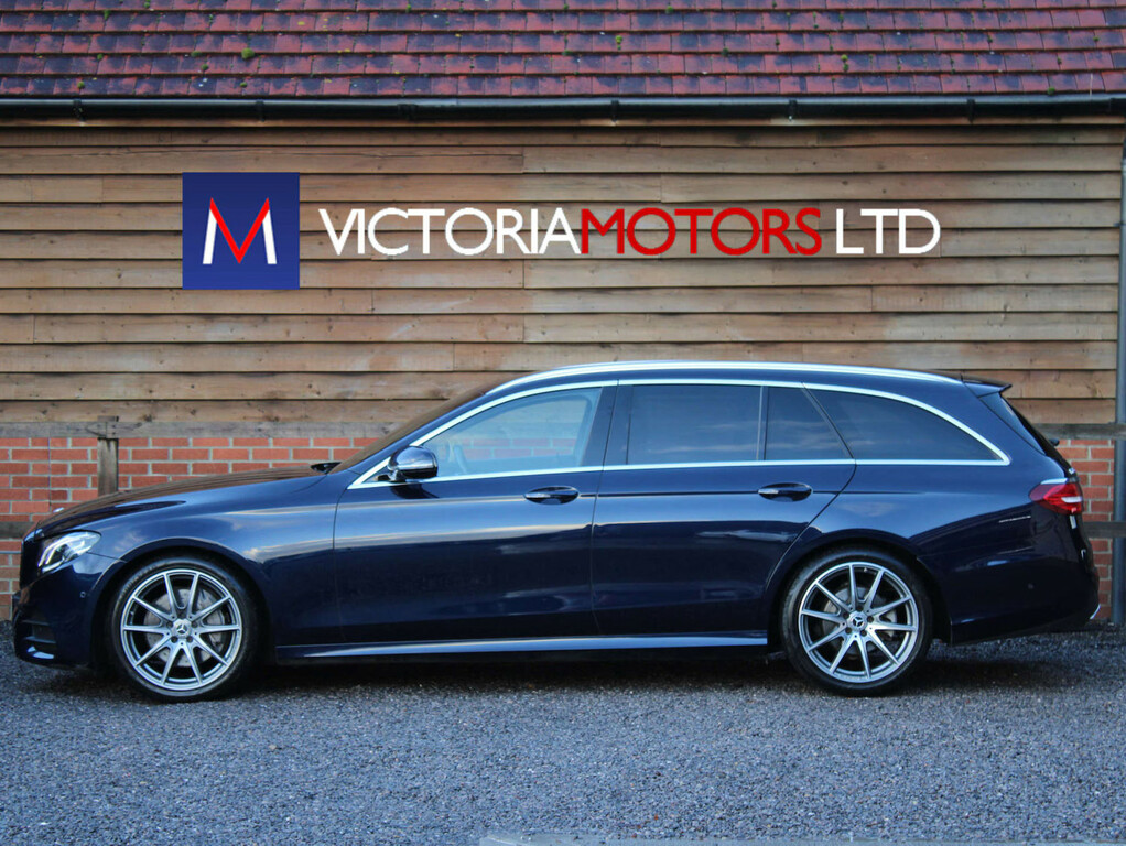Mercedes-Benz E Class E200 Amg Line Edition 9G-tronic Estate Blue #2