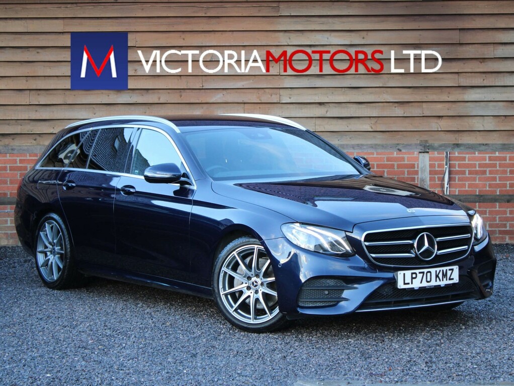 Mercedes-Benz E Class E200 Amg Line Edition 9G-tronic Estate Blue