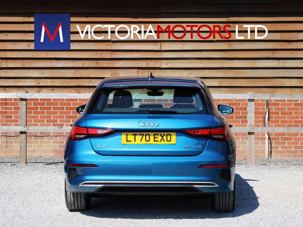 Audi A3 35 Tfsi Sport S Tronic Hatchback Blue #3