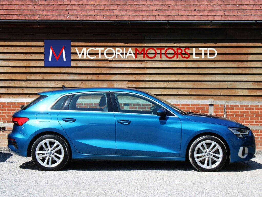 Audi A3 35 Tfsi Sport S Tronic Hatchback Blue #4