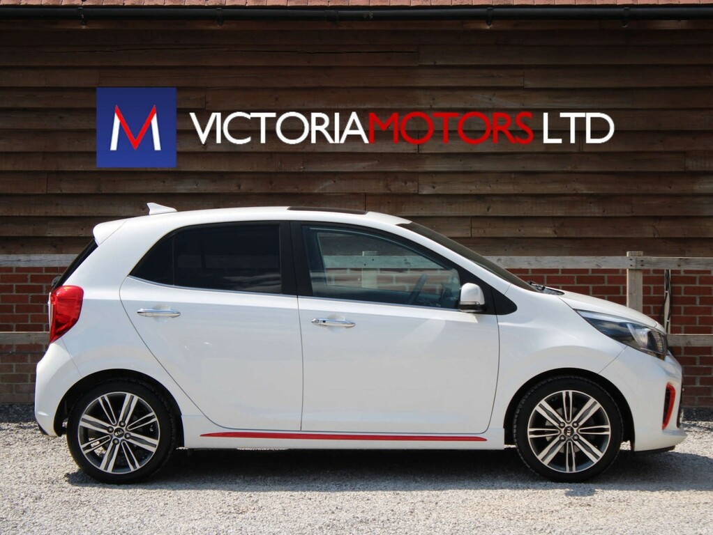 Kia Picanto 1.25 Gt-line S Hatchback White #4