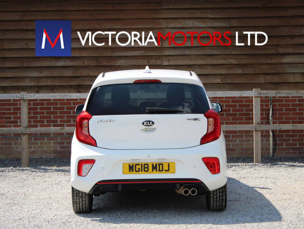 Kia Picanto 1.25 Gt-line S Hatchback White #3