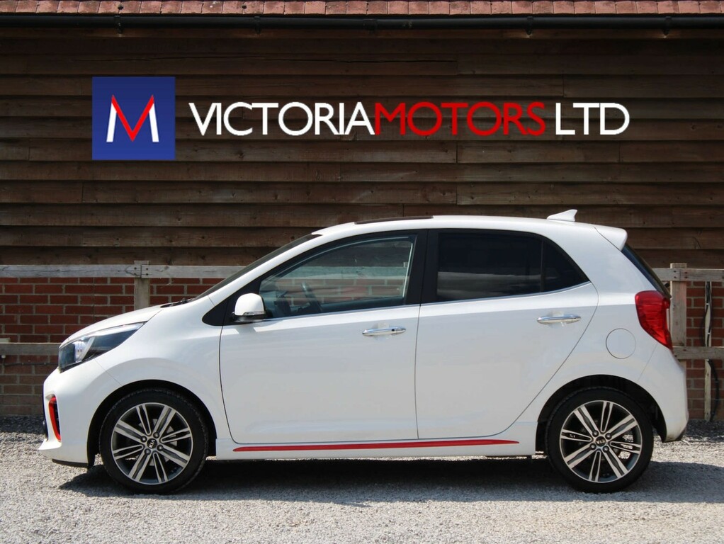 Kia Picanto 1.25 Gt-line S Hatchback White #2