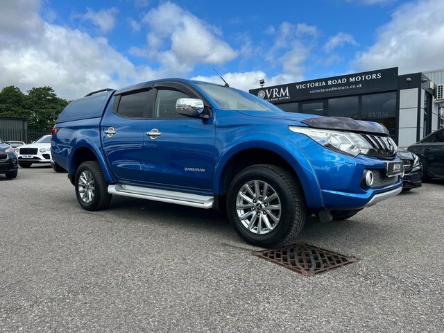 Mitsubishi L200 Di-d Dc Barbarian Pickup Blue #2
