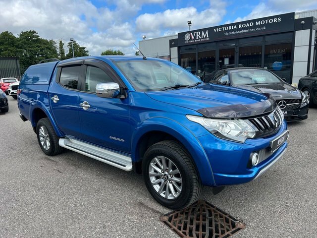 Mitsubishi L200 Di-d Dc Barbarian Pickup Blue #3