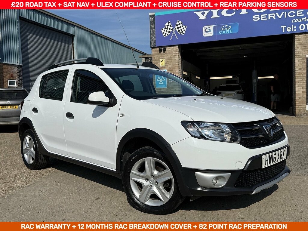 Dacia Sandero Stepway 1.5Dci Laureate Euro 6 U12266 Ulez White
