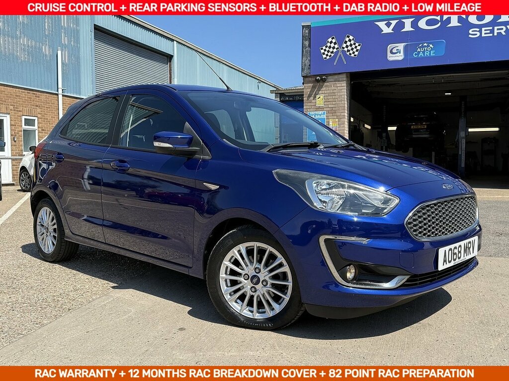 Ford KA 1.2 Ti-vct Zetec U12270 Ulez Blue