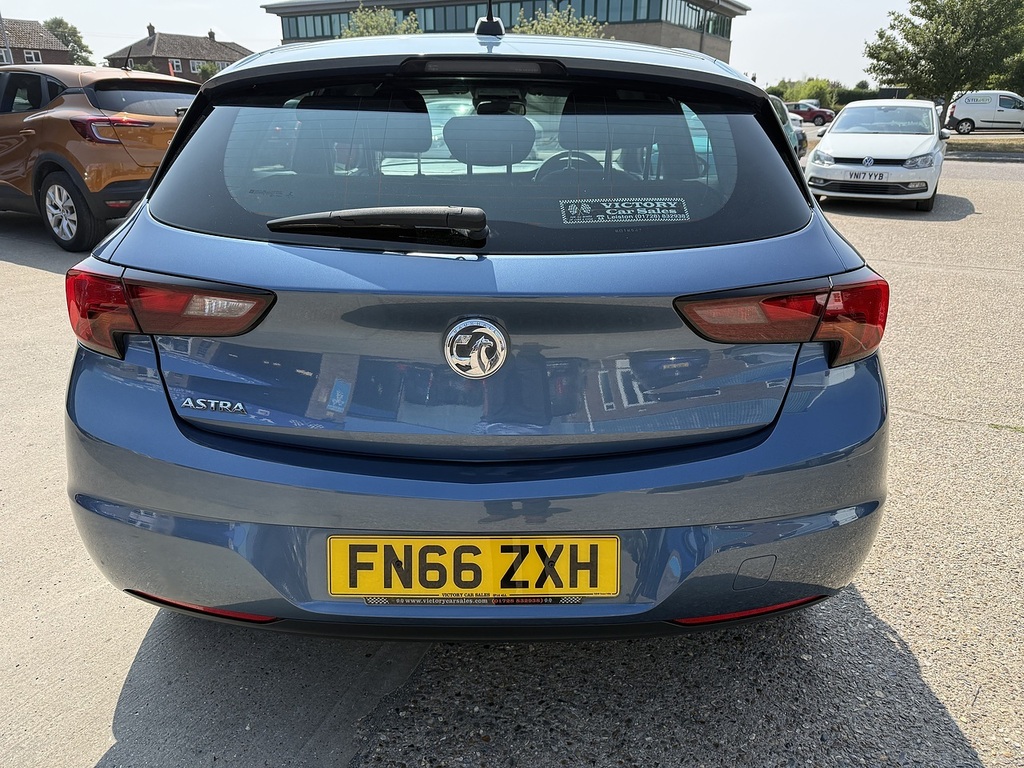 Vauxhall Astra 1.4 Sri U12276 FN66ZXH Blue #5