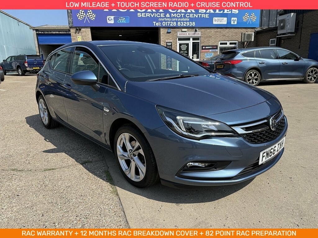 Vauxhall Astra 1.4 Sri U12276 Blue
