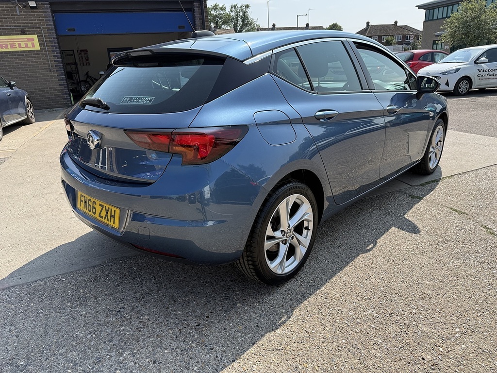Vauxhall Astra 1.4 Sri U12276 FN66ZXH Blue #2