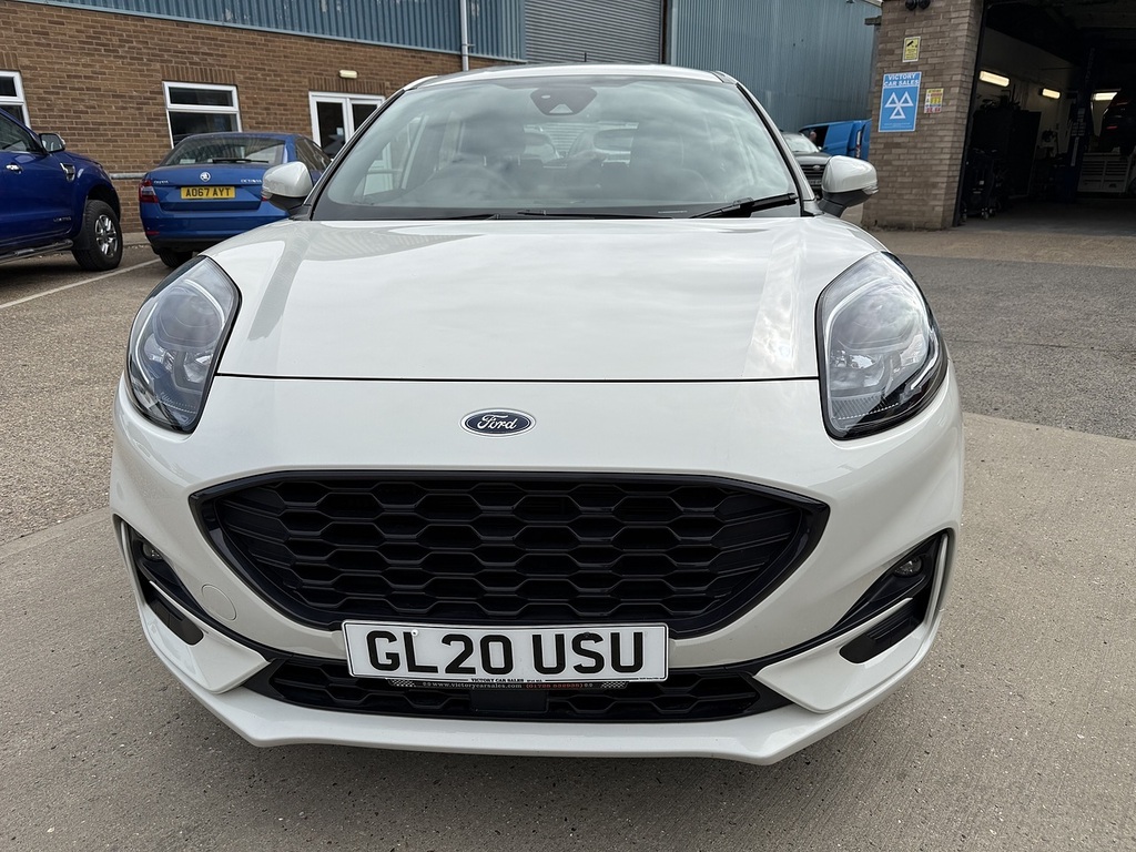 Ford Puma 1.0 Ecoboost Mhev St-line U12288 Ulez GL20USU White #4