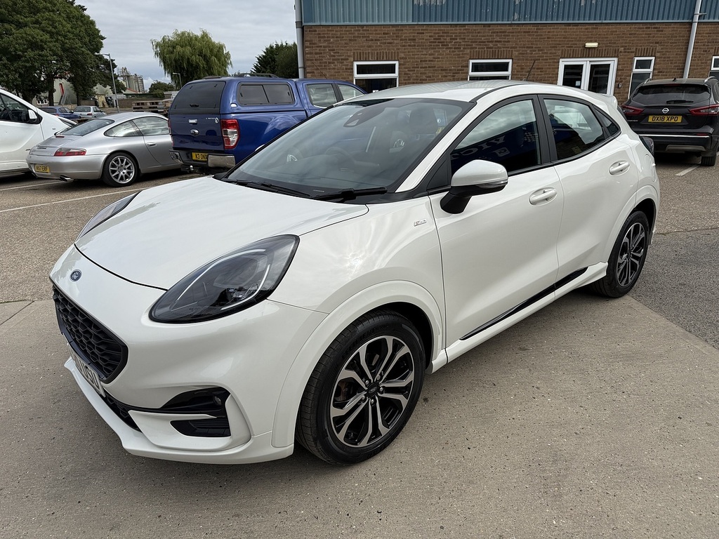 Ford Puma 1.0 Ecoboost Mhev St-line U12288 Ulez GL20USU White #3