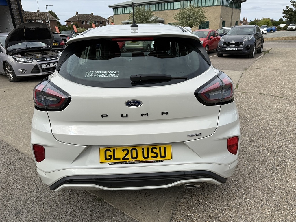 Ford Puma 1.0 Ecoboost Mhev St-line U12288 Ulez GL20USU White #5