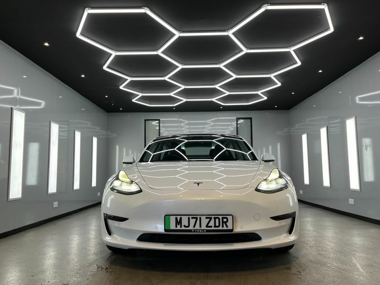 Tesla Model 3 Long Range Awd MJ71ZDR White #5