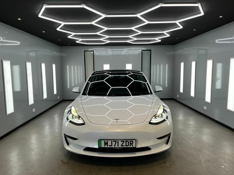 Tesla Model 3 Long Range Awd MJ71ZDR White #4