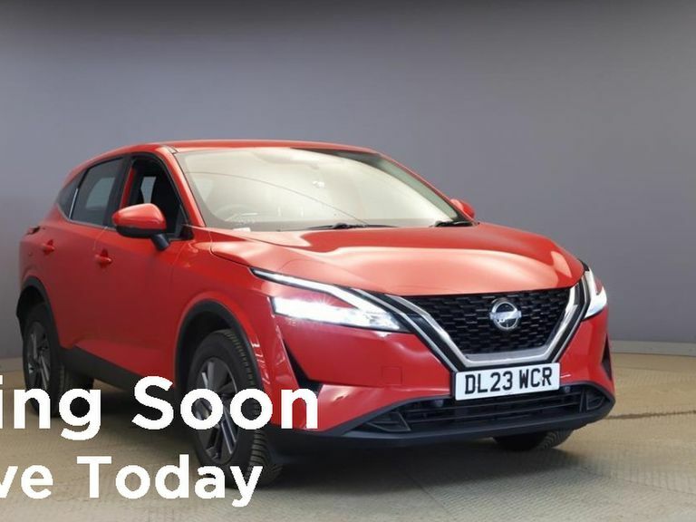 Nissan Qashqai Dig-t Acenta Premium Mhev Red