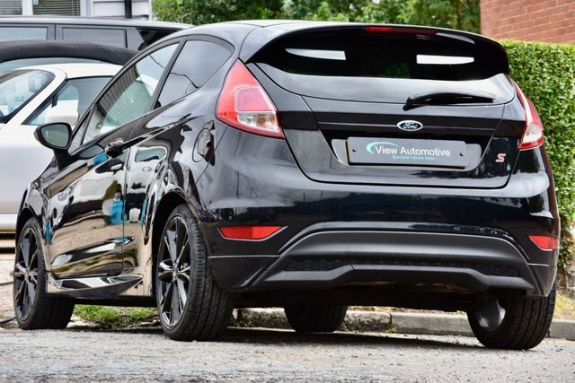 Ford Fiesta Ecoboost Zetec S Hatchback CN65PXA Black #4