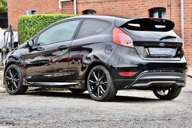 Ford Fiesta Ecoboost Zetec S Hatchback CN65PXA Black #2
