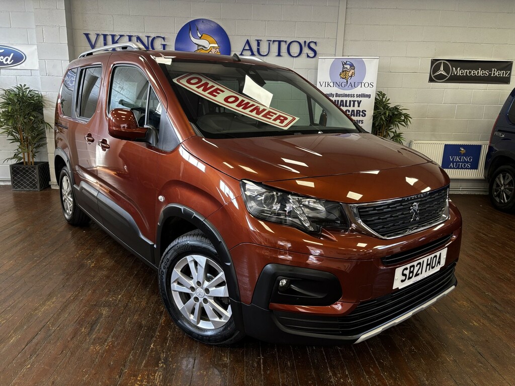 Peugeot Rifter Mpv 2021 Brown