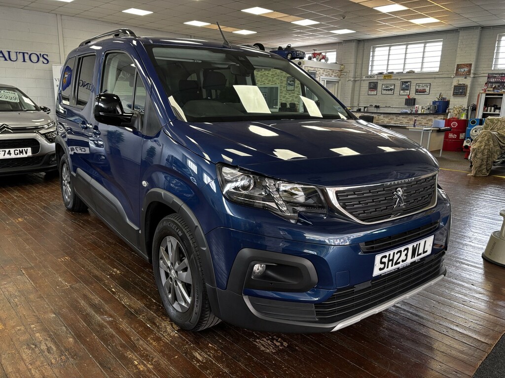 Peugeot Rifter Wheelchair Accessible Vehicle 1.5 Rifter Standard Blue