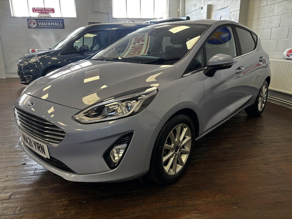 Ford Fiesta Hatchback 1.0 Fiesta Titanium 1.0L Ecoboost MA21YRN Blue #5