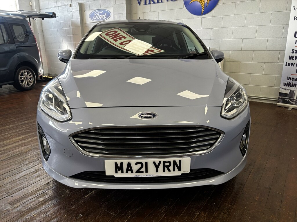 Ford Fiesta Hatchback 1.0 Fiesta Titanium 1.0L Ecoboost MA21YRN Blue #3