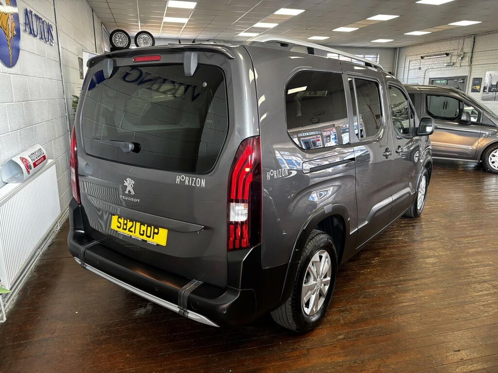 Peugeot Rifter Wheelchair Accessible Vehicle 1.5 Bluehdi Allure SB21GOP Grey #3