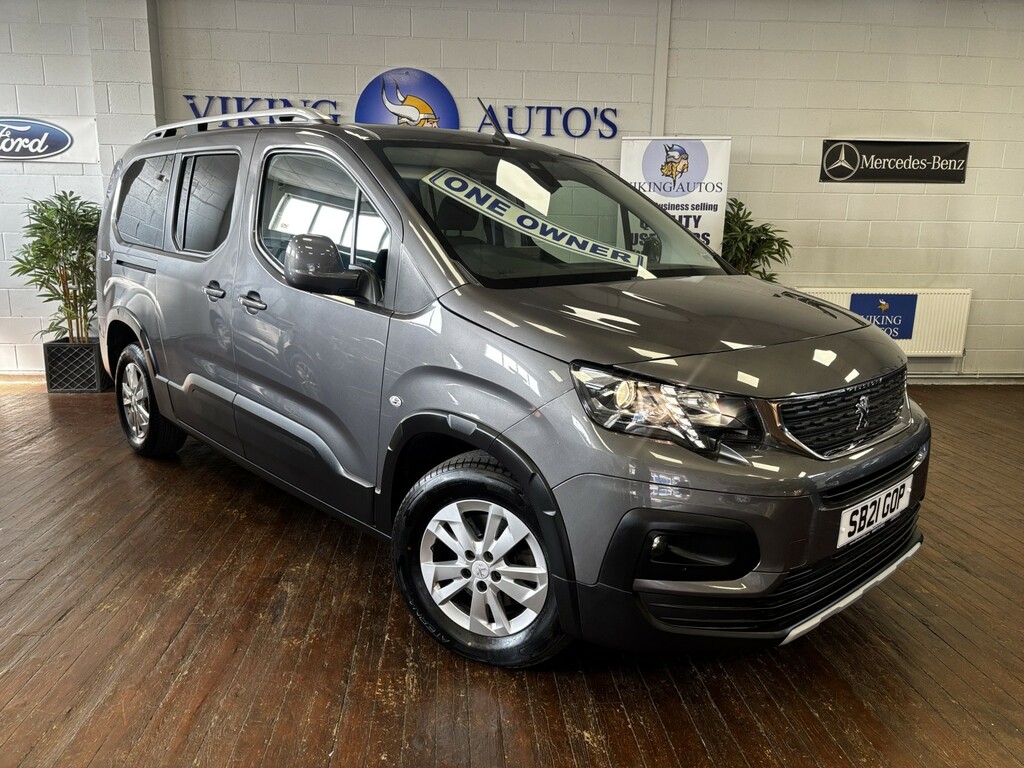 Peugeot Rifter Wheelchair Accessible Vehicle 1.5 Bluehdi Allure Grey