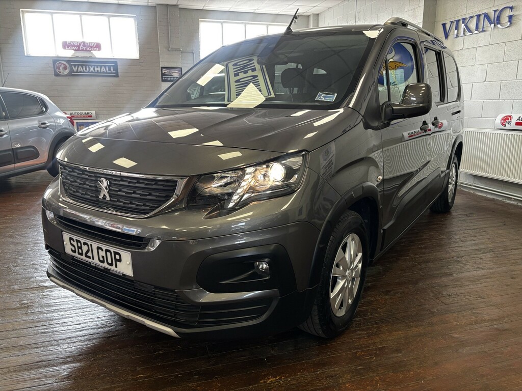Peugeot Rifter Wheelchair Accessible Vehicle 1.5 Bluehdi Allure SB21GOP Grey #5