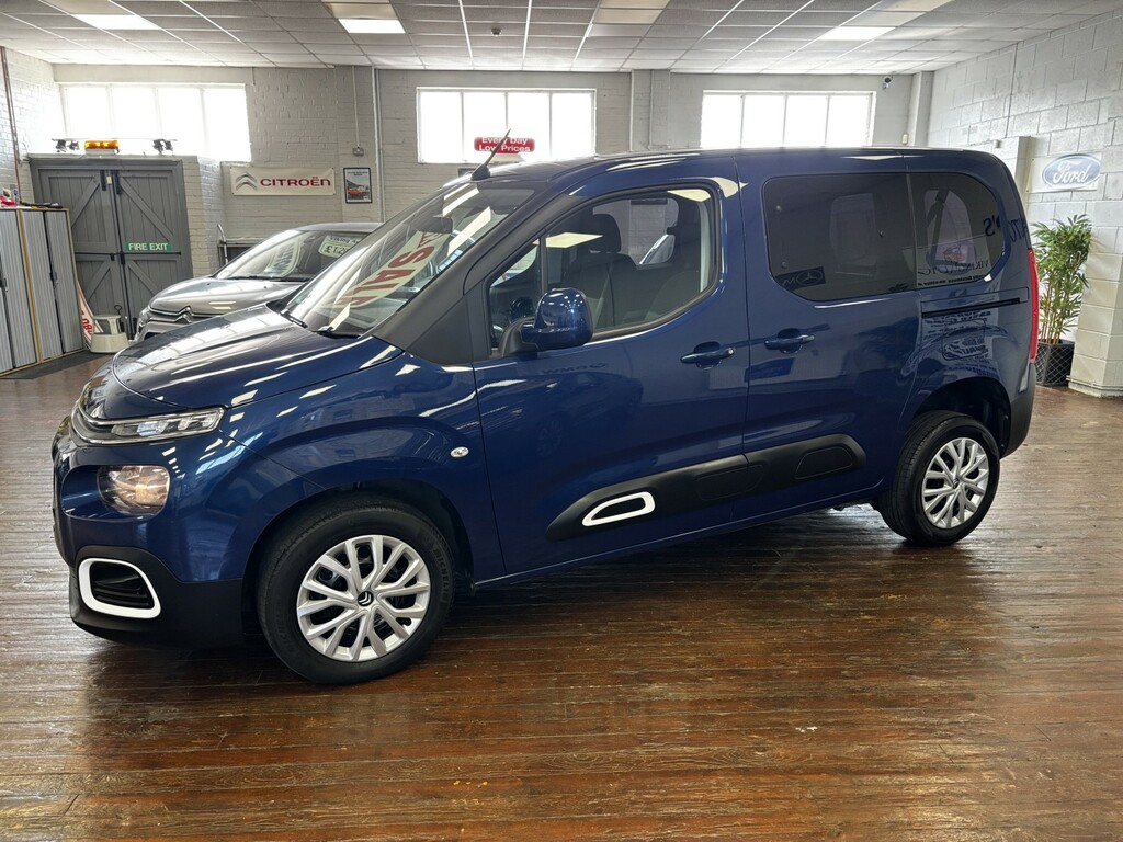 Citroen Berlingo Wheelchair Accessible Vehicle 1.5 Bluehdi Feel 20 NK21CKD Blue #5