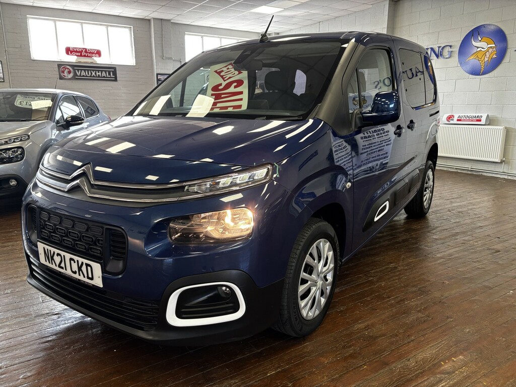 Citroen Berlingo Wheelchair Accessible Vehicle 1.5 Bluehdi Feel 20 NK21CKD Blue #4