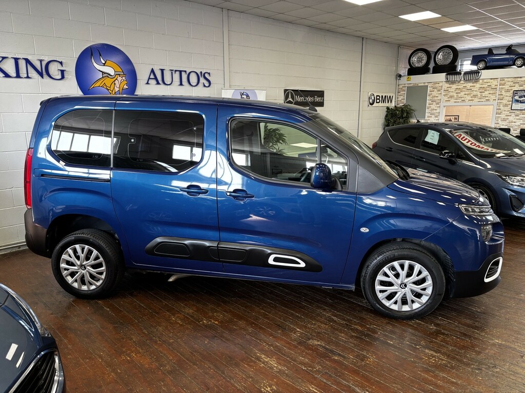 Citroen Berlingo Wheelchair Accessible Vehicle 1.5 Bluehdi Feel 20 NK21CKD Blue #2