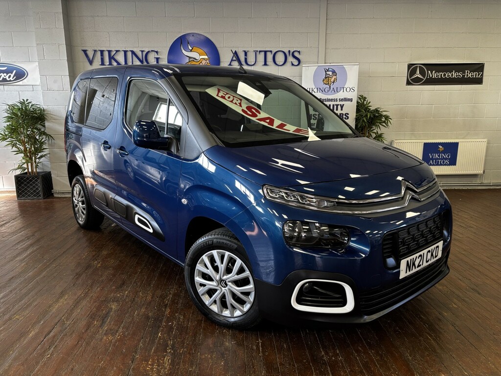 Citroen Berlingo Wheelchair Accessible Vehicle 1.5 Bluehdi Feel 20 Blue