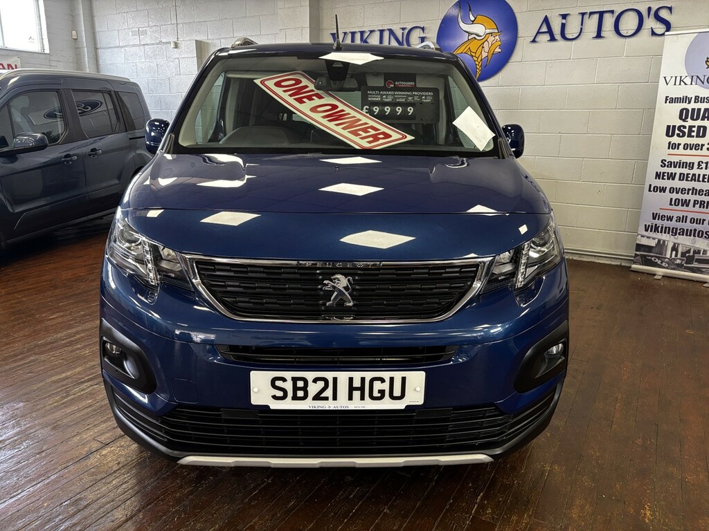 Peugeot Rifter Wheelchair Accessible Vehicle 1.5 Bluehdi Allure SB21HGU Blue #6