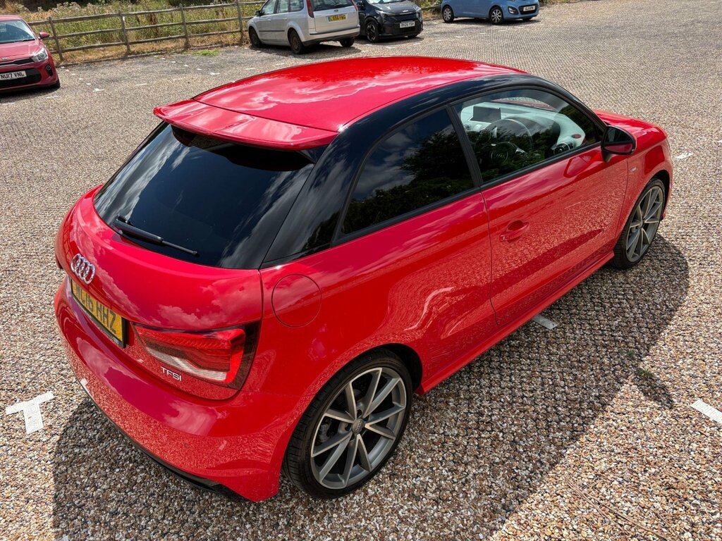 Audi A1 Hatchback 1.4 Tfsi S Line Sportback Euro 6 Ss 5 Red #15