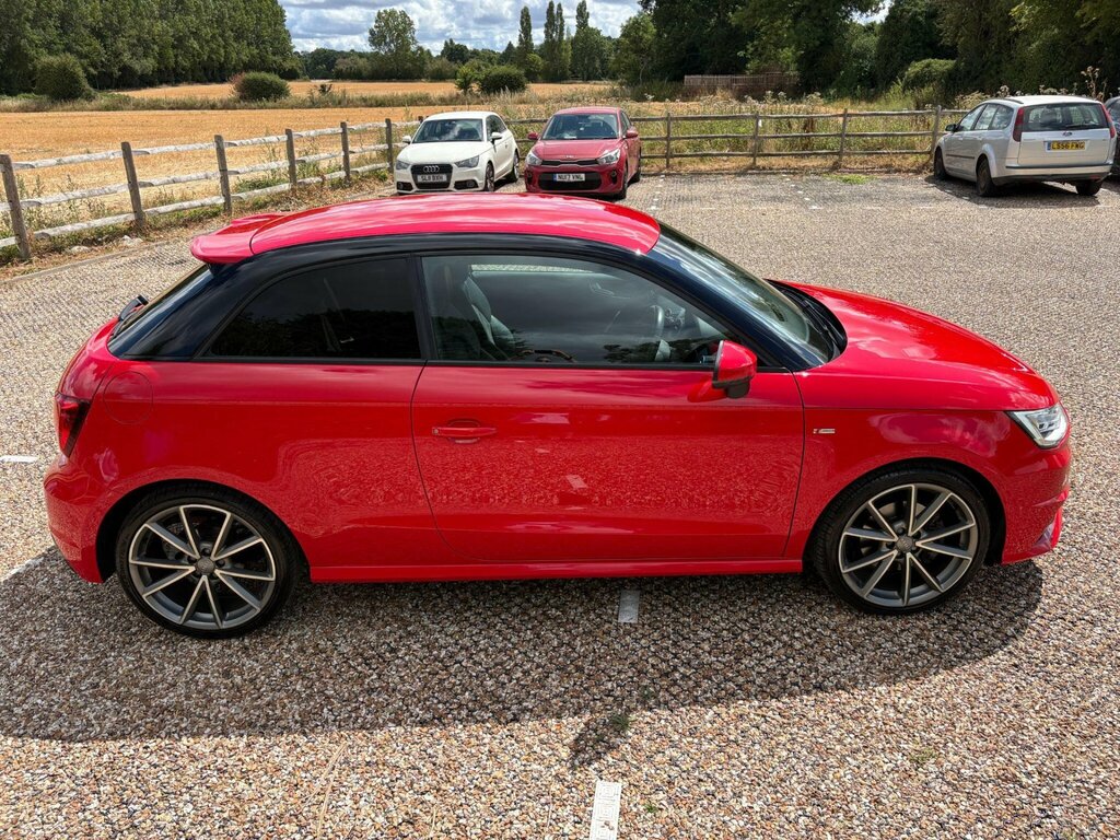Audi A1 Hatchback 1.4 Tfsi S Line Sportback Euro 6 Ss 5 Red #16