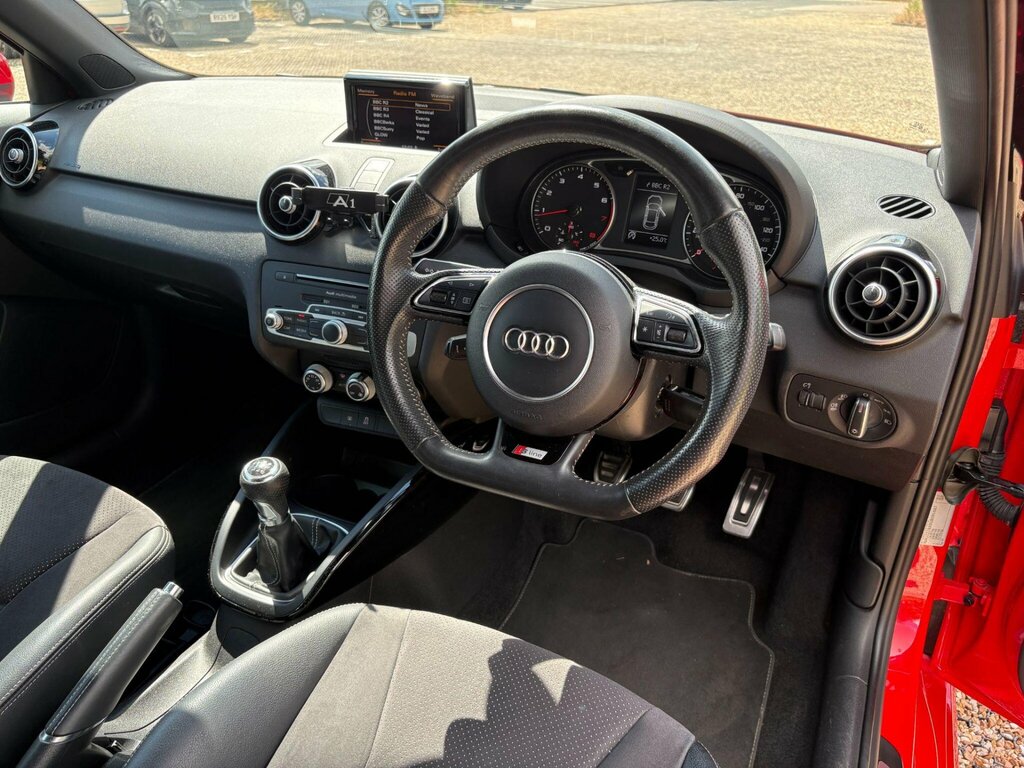 Audi A1 Hatchback 1.4 Tfsi S Line Sportback Euro 6 Ss 5 Red #47