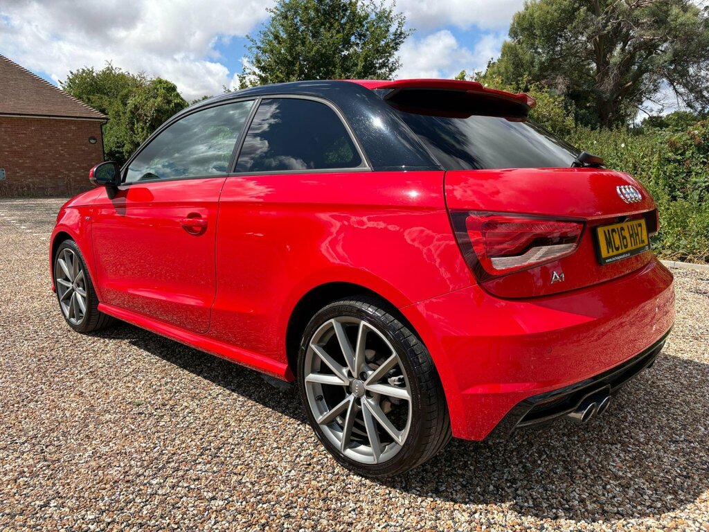 Audi A1 Hatchback 1.4 Tfsi S Line Sportback Euro 6 Ss 5 Red #21