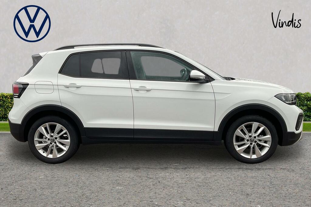Volkswagen T-Cross Volkswagen T-cross Estate 1.0 Tsi 115 Match Ds KS75GJO White #4