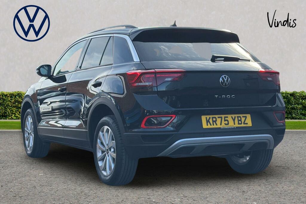 Volkswagen T-Roc Volkswagen T-roc Hatchback 1.5 Tsi Match Dsg KR75YBZ Black #3