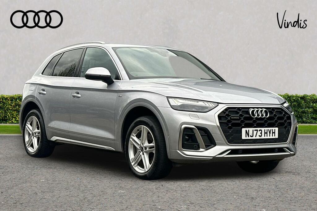 Audi Q5 Audi Q5 My23.5 S Line 40 Tdi Quattro 204 Ps S Tron NJ73HYH Silver