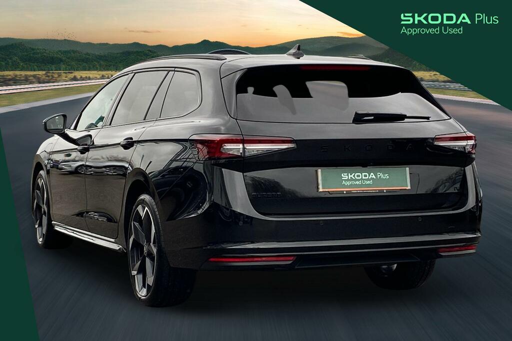 Skoda Superb Skoda Superb Estate Sportline 1.5 Tsi Iv 204 Ps Ds AY75VBD Black #3