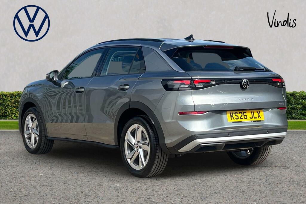 Volkswagen T-Roc Volkswagen T-roc Hatchback 1.5 Etsi 150 Life D KS26JLX Grey #3