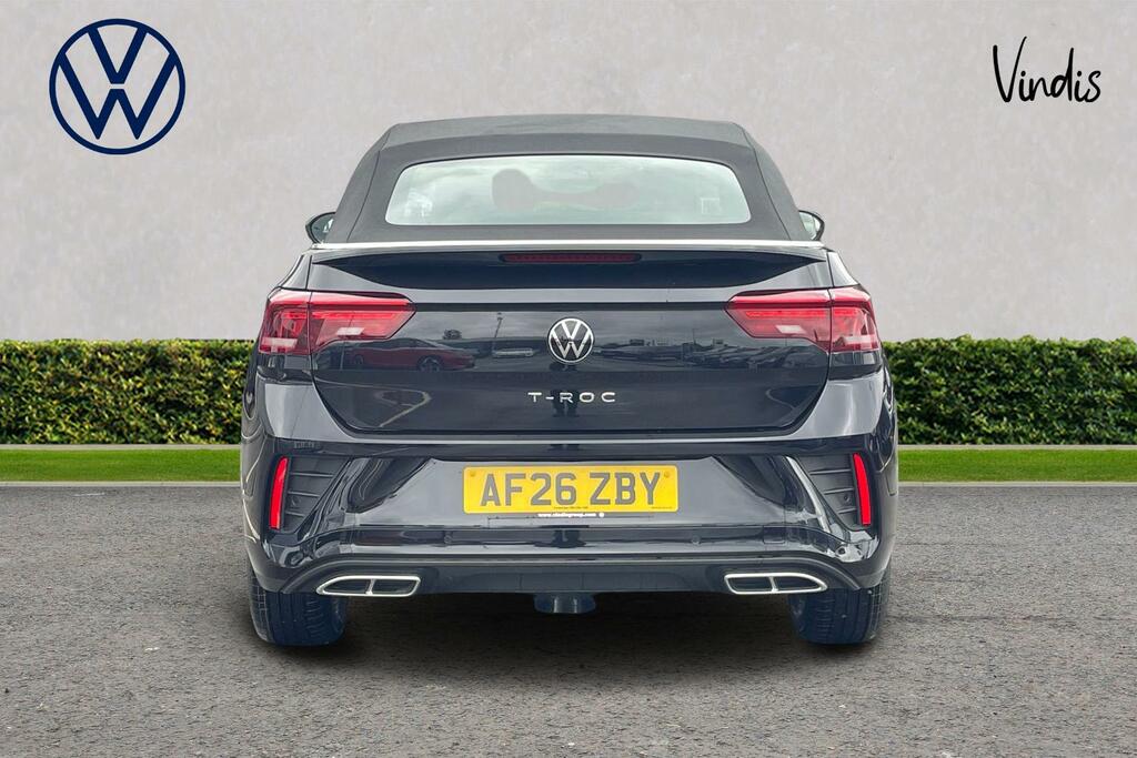 Volkswagen T-Roc Volkswagen T-roc Cabriolet R-line 1.5 Tsi 150Ps 7- AF26ZBY Black #4