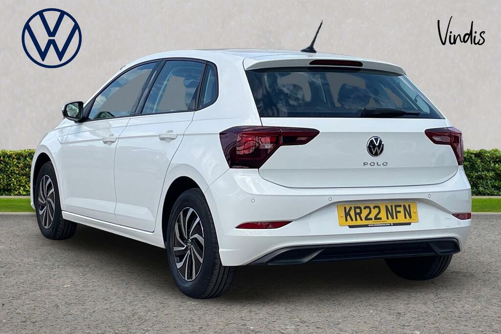 Volkswagen Polo Volkswagen Polo Hatchback 1.0 Tsi Life Dsg KR22NFN White #3