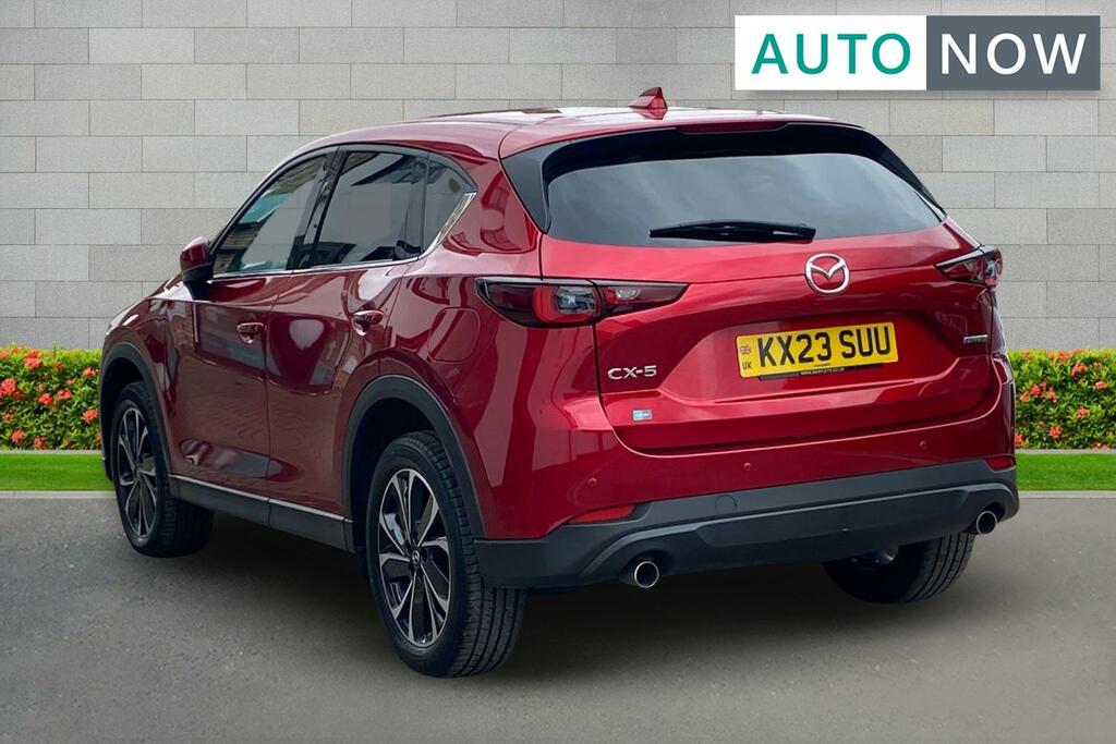 Mazda CX-5 Mazda Cx-5 2.0 E-skyactiv G Mhev Exclusive-line Su Red #3